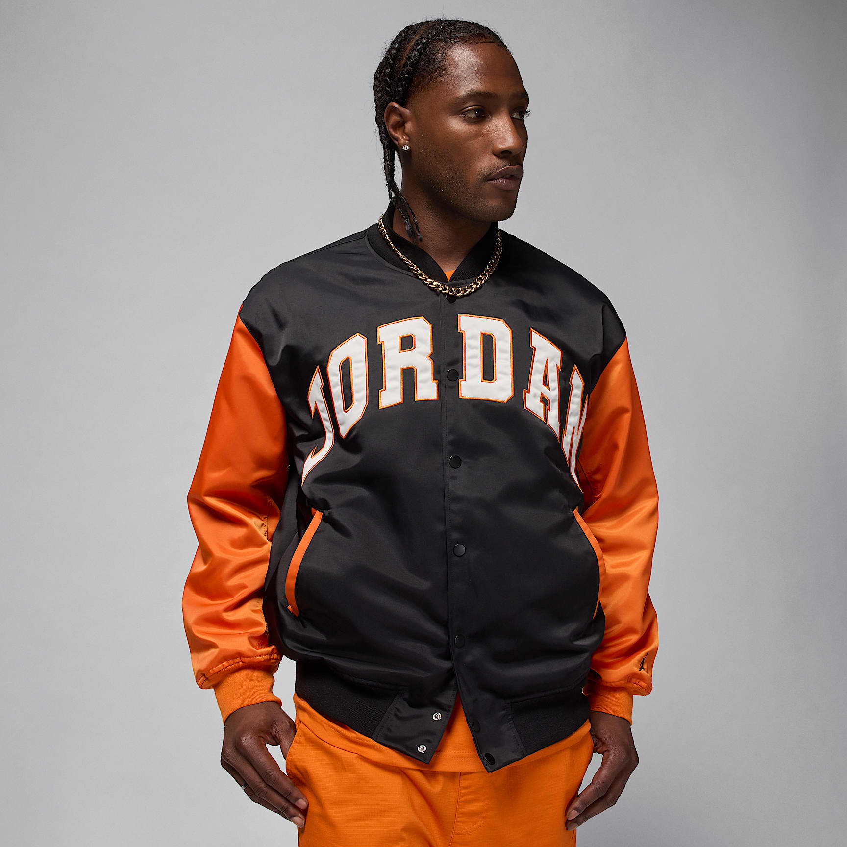 NIKE AIR JORDAN スタジャン Jordan Brooklyn Men's Collegiate Varsity Jacket. Nike.com
